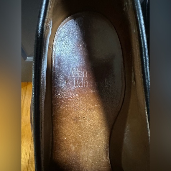 Allen Edmonds Mens Grayson Black tassel Loafers Sz 9.5 - Picture 4 of 15